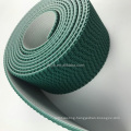 PVC 9.0mm green grass pattern PVC climbing conveyor belt